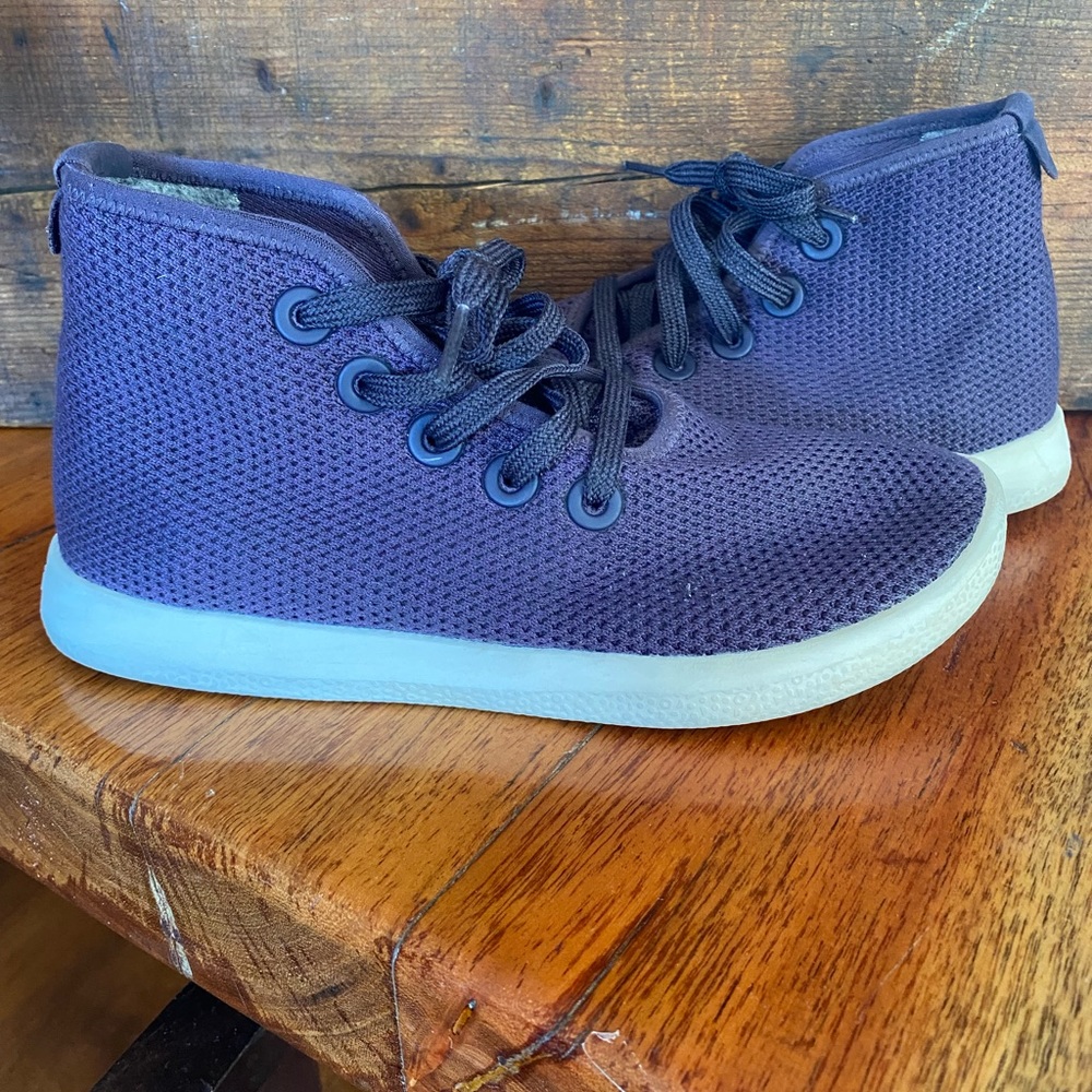 Allbirds‎ blue high top women’s shoes size 7